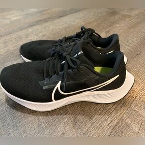 Size 8- Nike Air Zoom Pegasus 38 Running Shoes Black